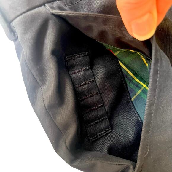 Brooks Brothers St Andrews Links Golf Shorts W34 Black 9”Inseam Tee/Glove Pocket - Picture 9 of 12